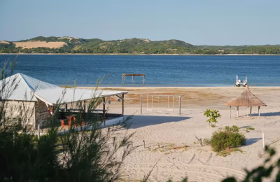 ARRENDA-SE: Quarto Twin no Just in Time Resort, Bilene | ACESSO 4x4 OBRIGATÓRIO